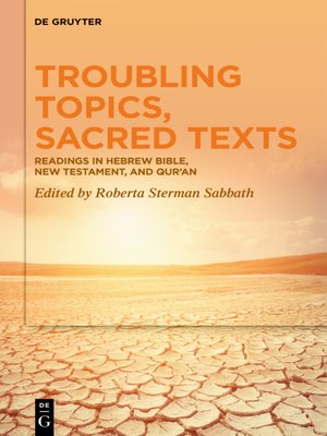 cover image of Troubling Topics, Sacred Texts